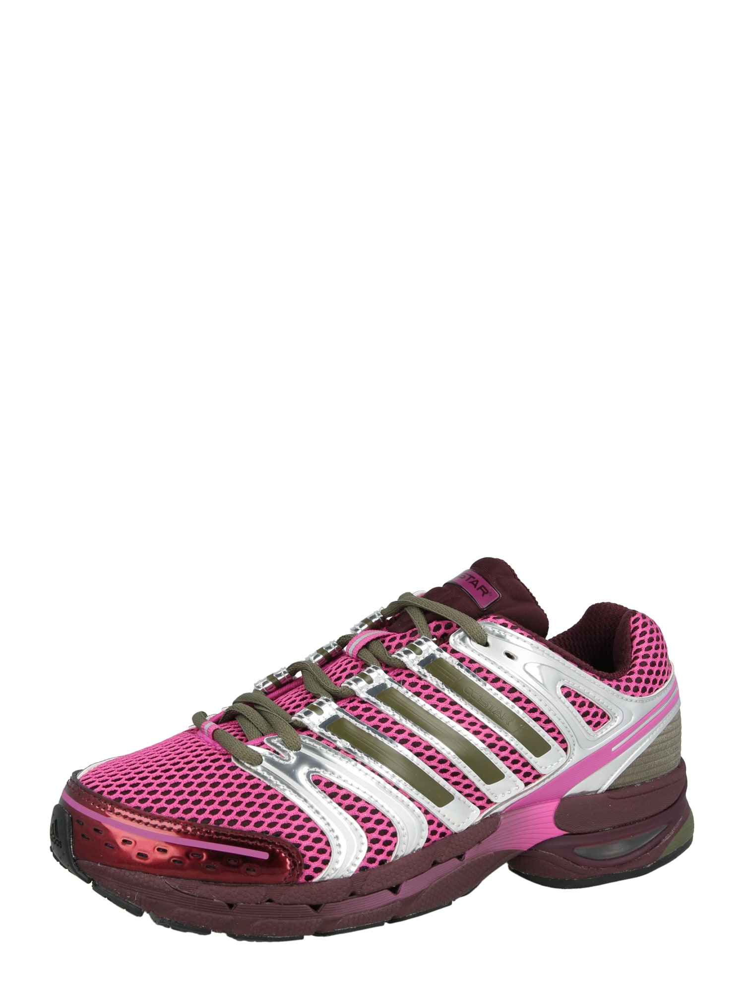 ADIDAS ORIGINALS Sneaker low Adistar Control 5 maro / roz eozină / rubiniu / argintiu