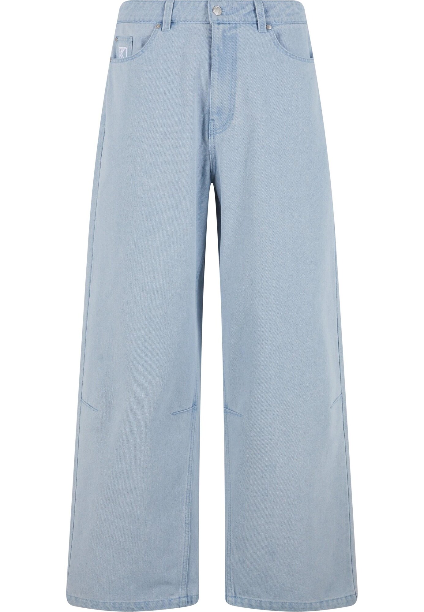 Karl Kani Jeans  albastru deschis / alb