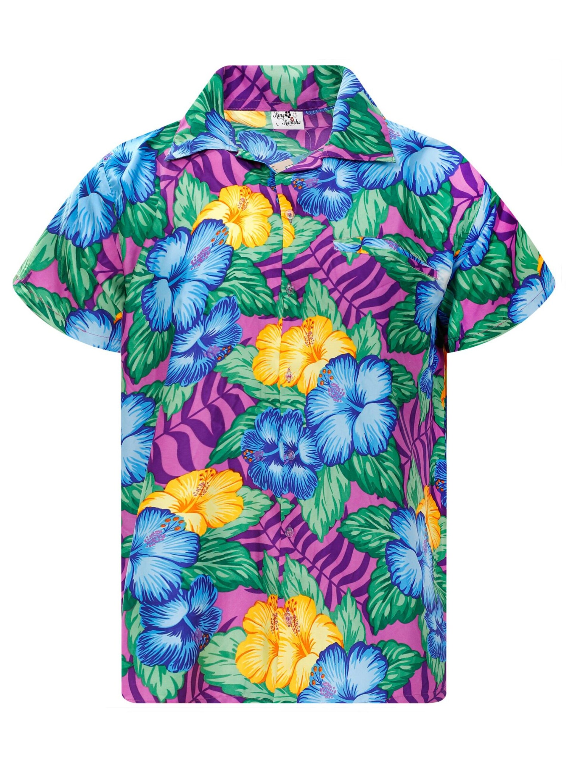 King Kameha T-shirt 'Wild Flowers' herr