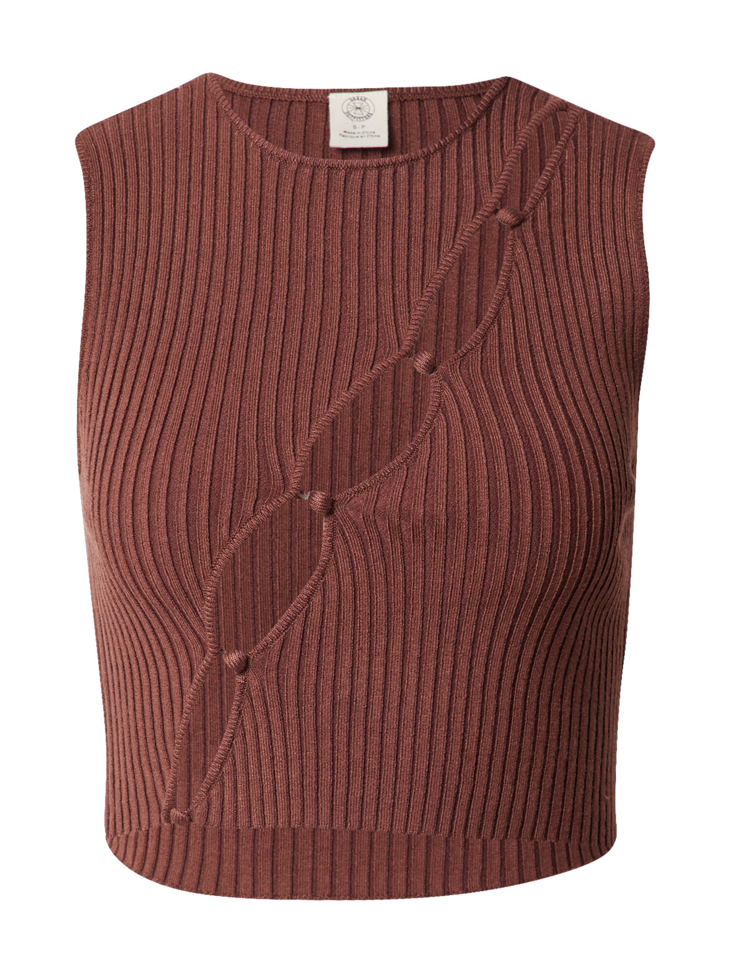 BDG Urban Outfitters Top  hnedá