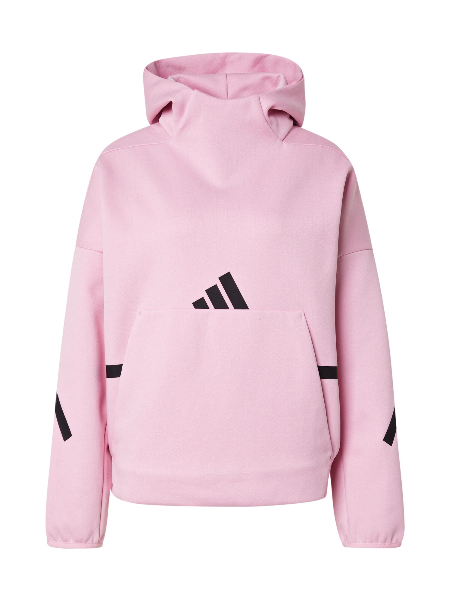 ADIDAS SPORTSWEAR Športová mikina 'Z.N.E.' ružová / čierna
