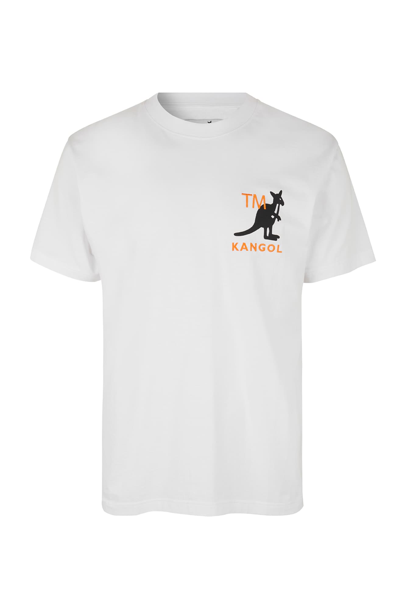 KANGOL Тениска 'Harlem'  пъстро / бяло