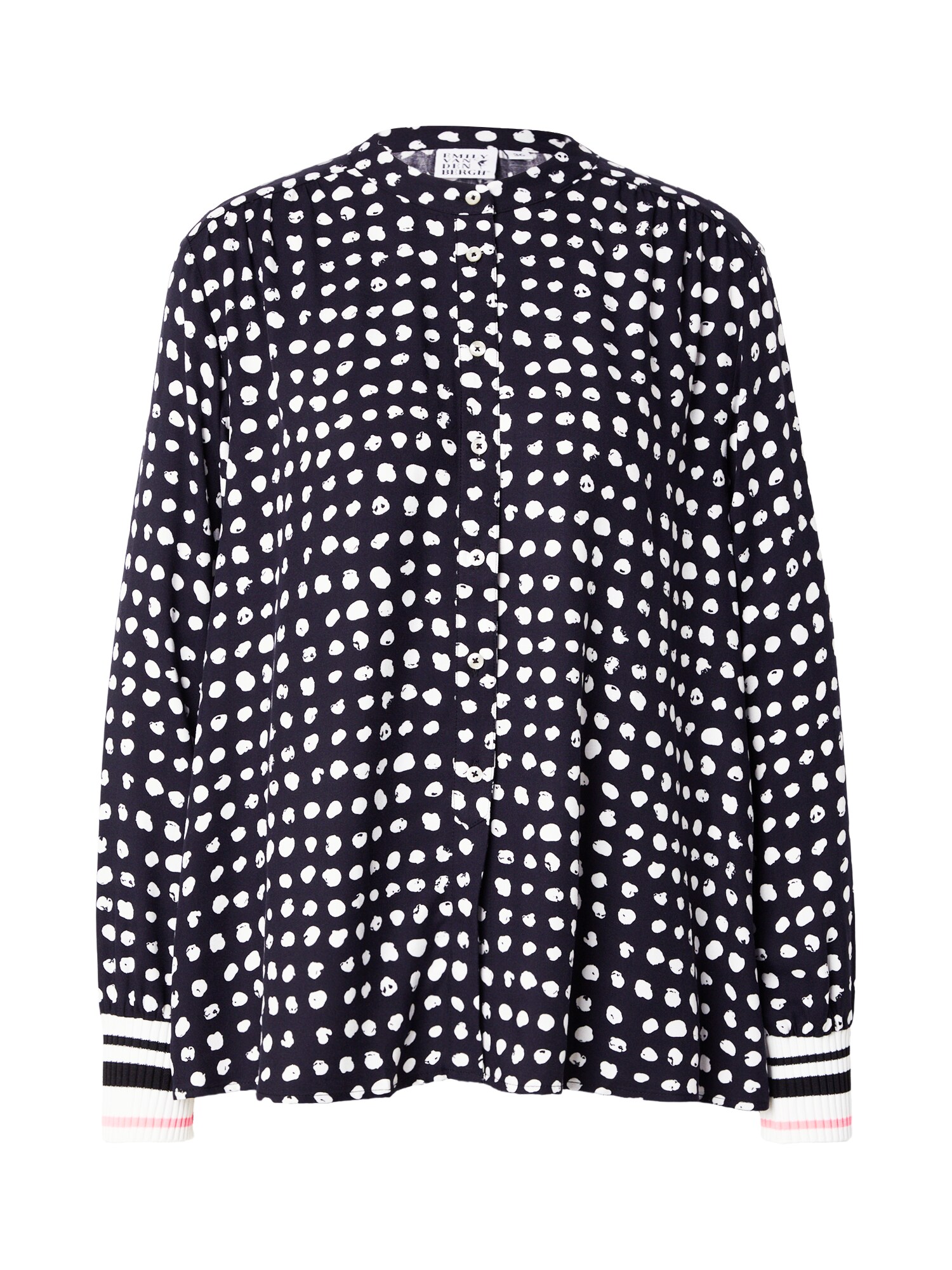 Emily Van Den Bergh Blusa  navy / blanco