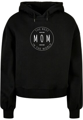 Merchcode Sweatshirt ‘Mothers Day ‘ Zwart / Wit