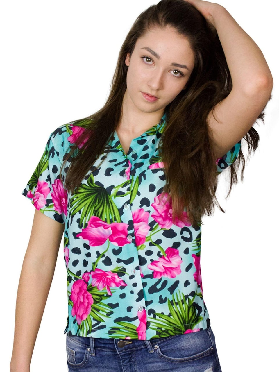 Blus 'Leopard Flowers'