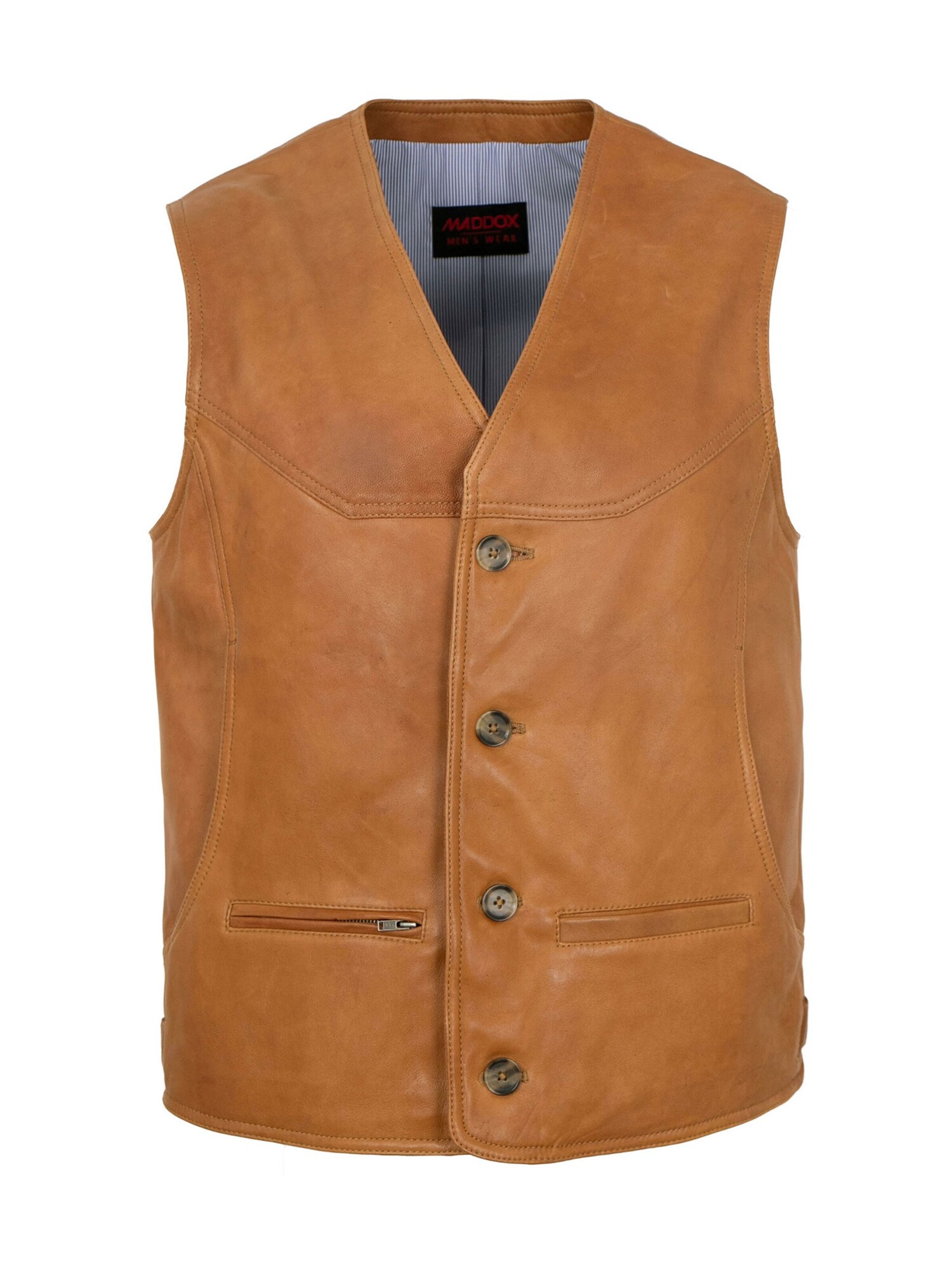 MADDOX Chaleco '1082'  cognac