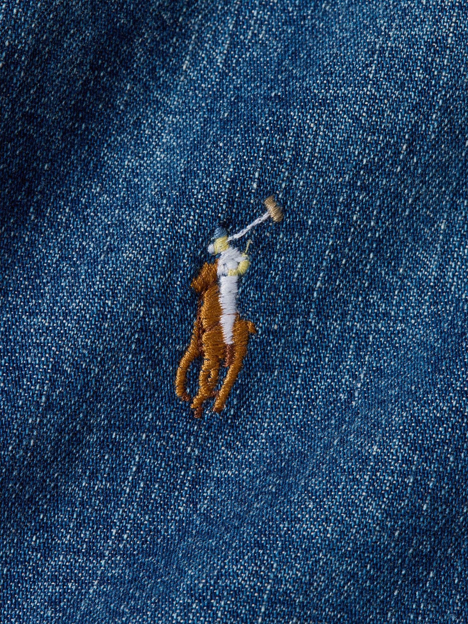 Polo Ralph Lauren Blusa  azul denim – imagen 11
