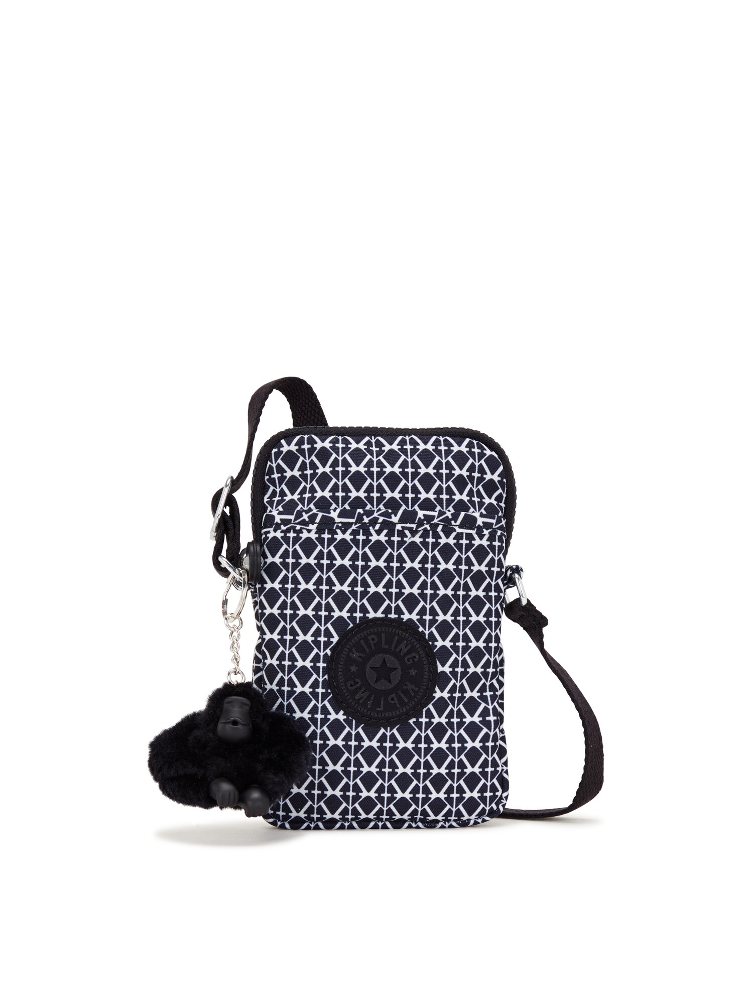 KIPLING Geantă de umăr Tally  albastru noapte / alb