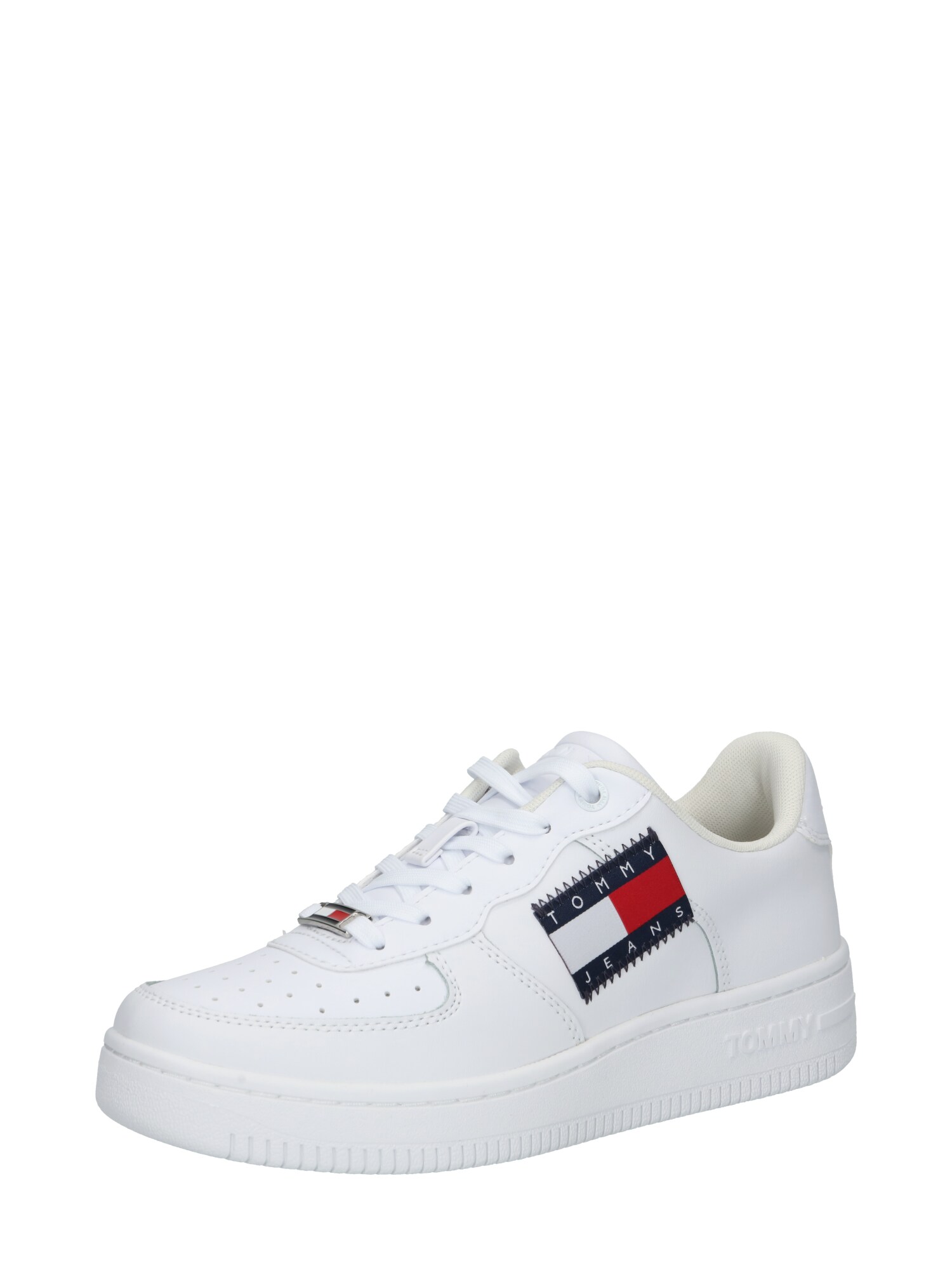 Tommy Jeans Nízke tenisky  námornícka modrá / červená / biela