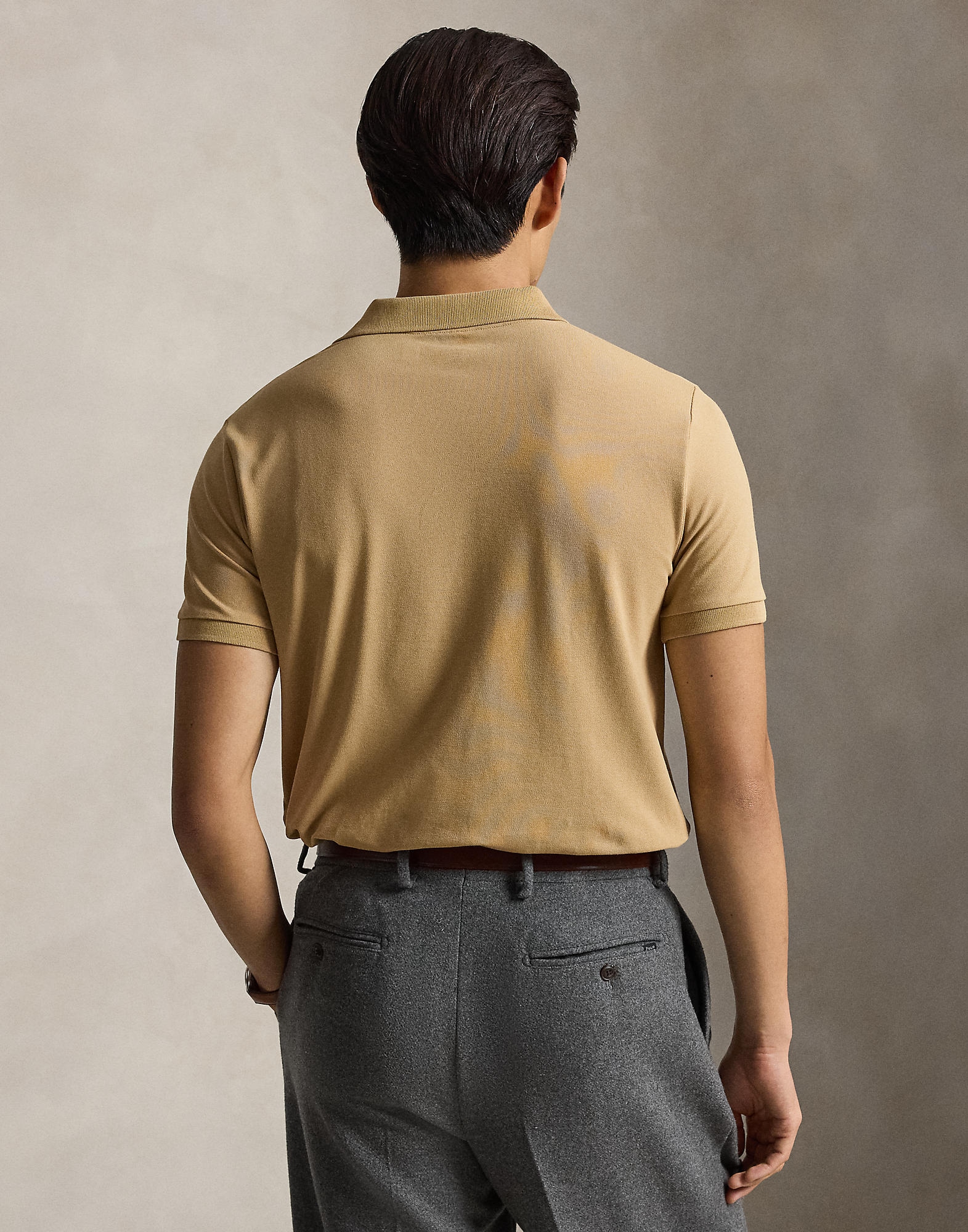 Polo Ralph Lauren Camiseta marrón claro – imagen 3