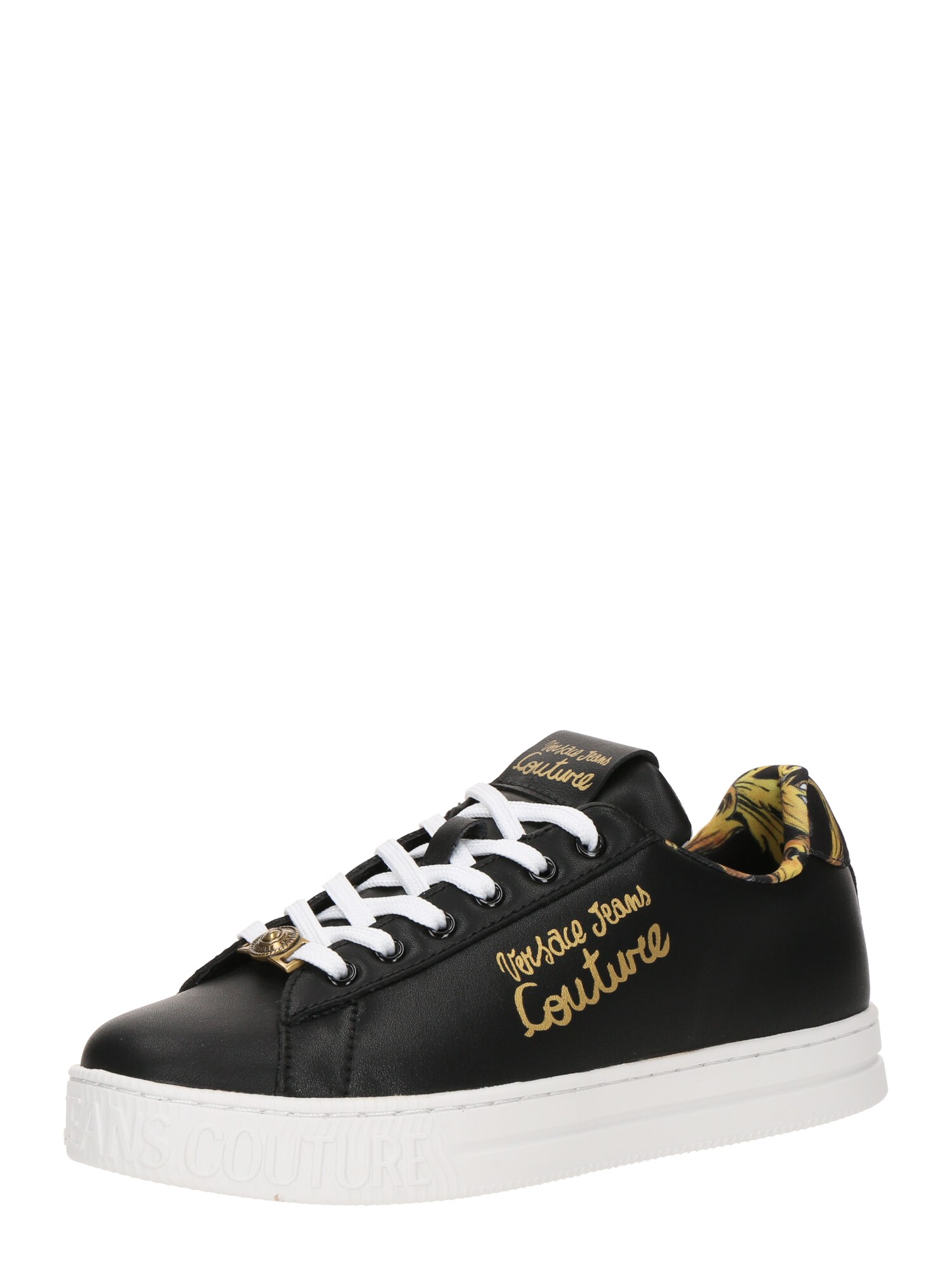 Versace Jeans Couture Rövid szárú sportcipők 'FONDO COURT 88'  arany / fekete akciós termékkép 1