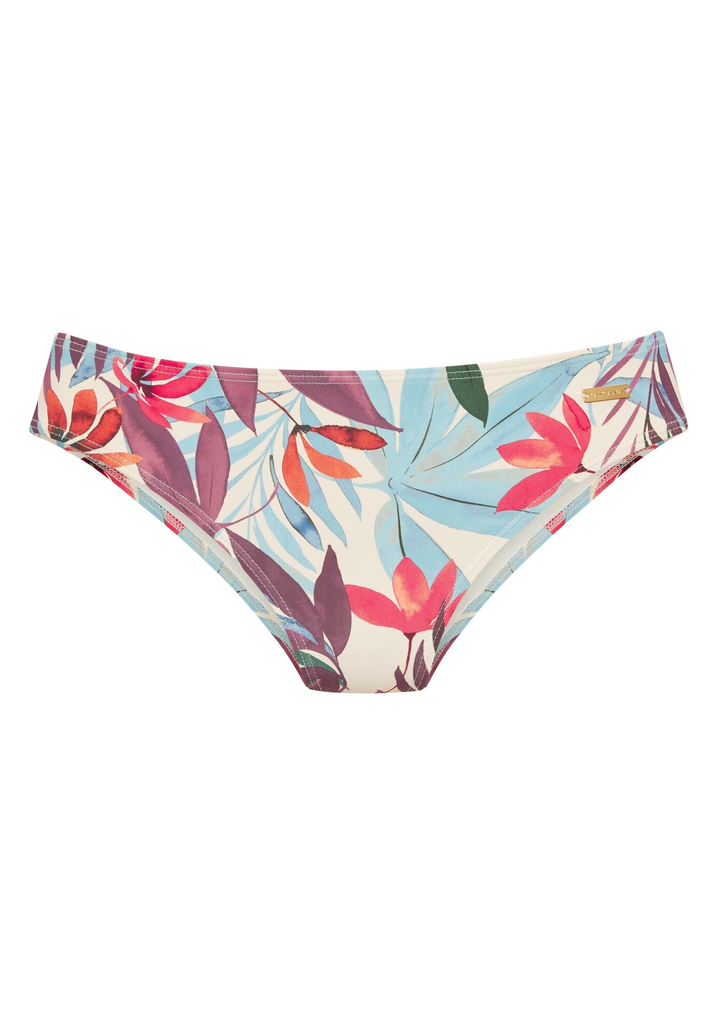 LASCANA Bikini nadrágok  krém / világoskék / lila / narancs akciós termékkép 1