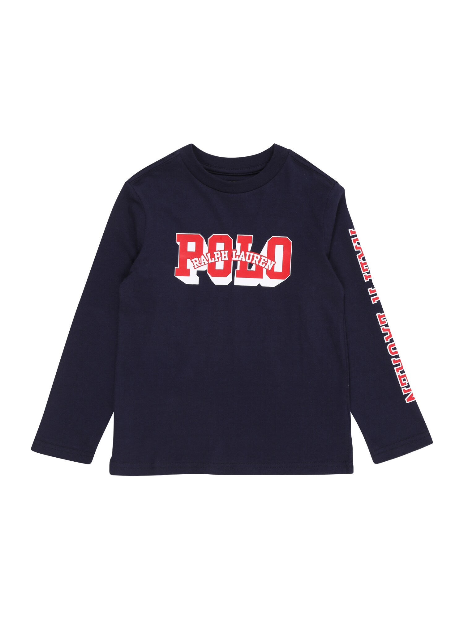 POLO RALPH LAUREN Marškinėliai  tamsiai mėlyna / raudona / balta