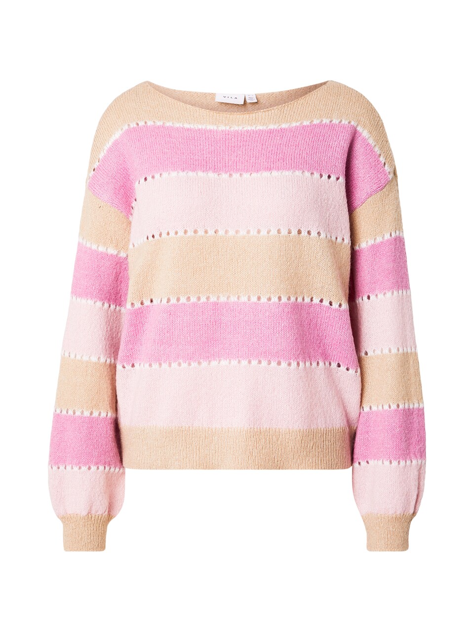 Tröja beige / rosa / eosin