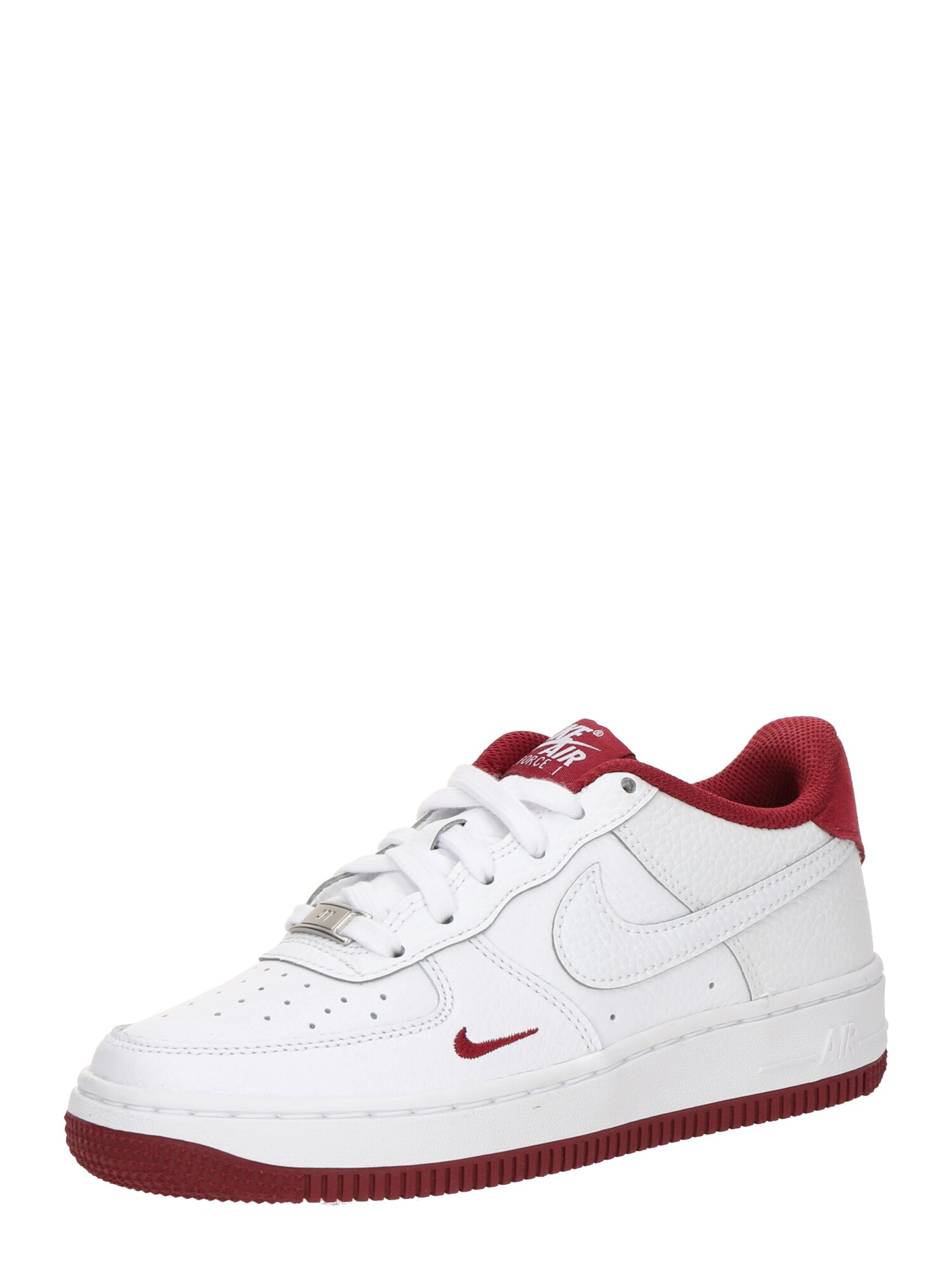 Nike Sportswear Sportcipő 'Nike Air Force 1'  sötétvörös / fehér akciós termékkép 1