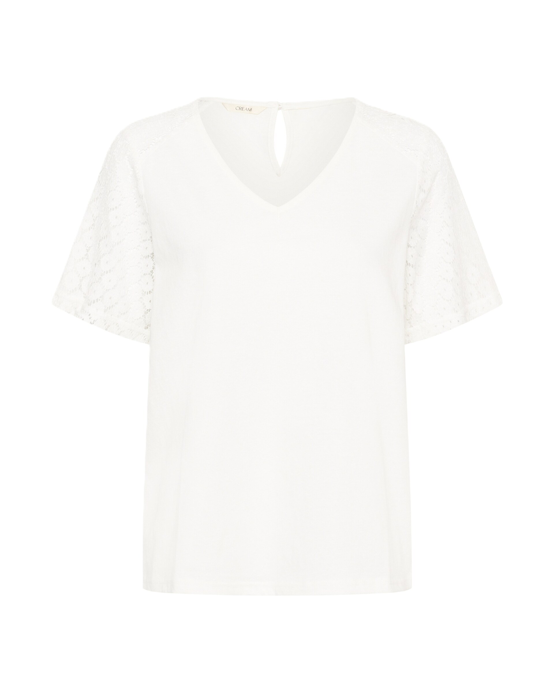Cream T-shirt 'CRHermi' dam