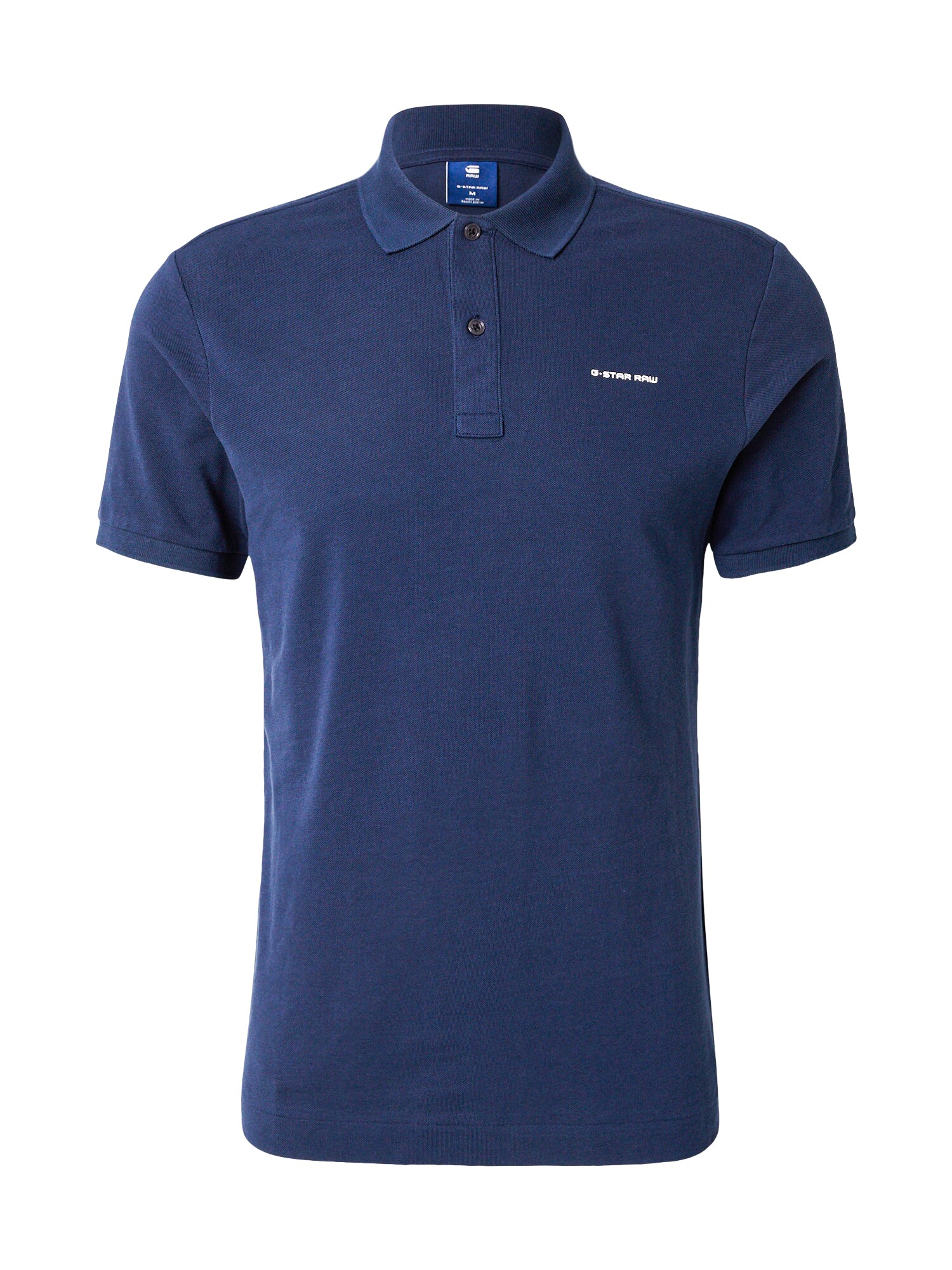 G-STAR Tricou Oluv  albastru închis / alb