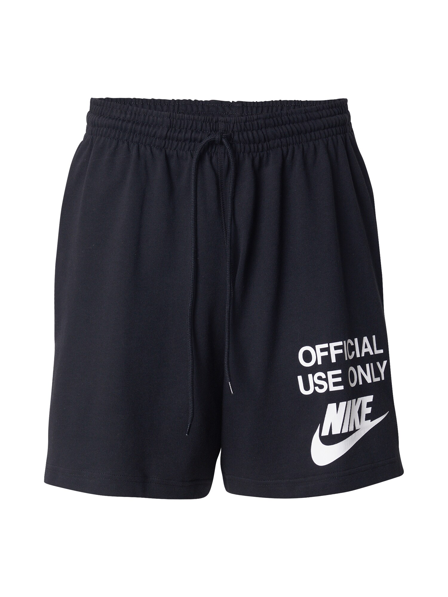 Nike Sportswear Pantaloni CLUB OFFICIAL  negru / alb