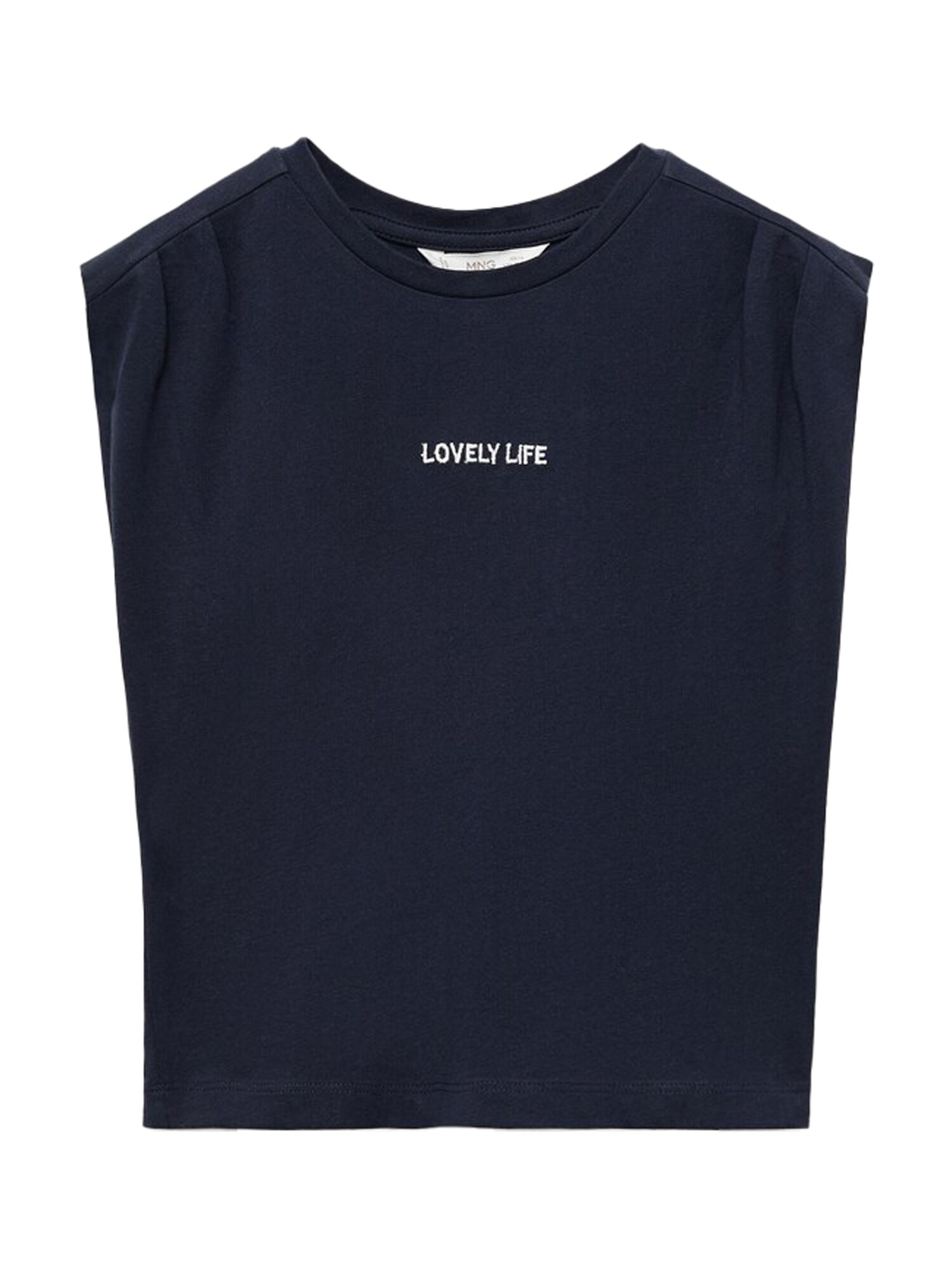 MANGO KIDS Top 'LOVELY'  tengerészkék / fehér akciós termékkép 1