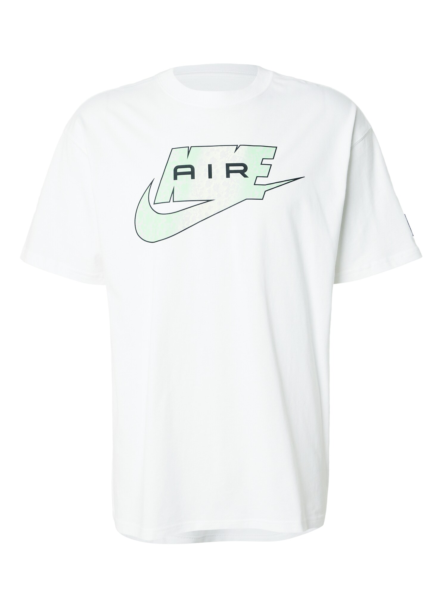 Nike Sportswear Tričko 'AIR'  jablková / čierna / biela