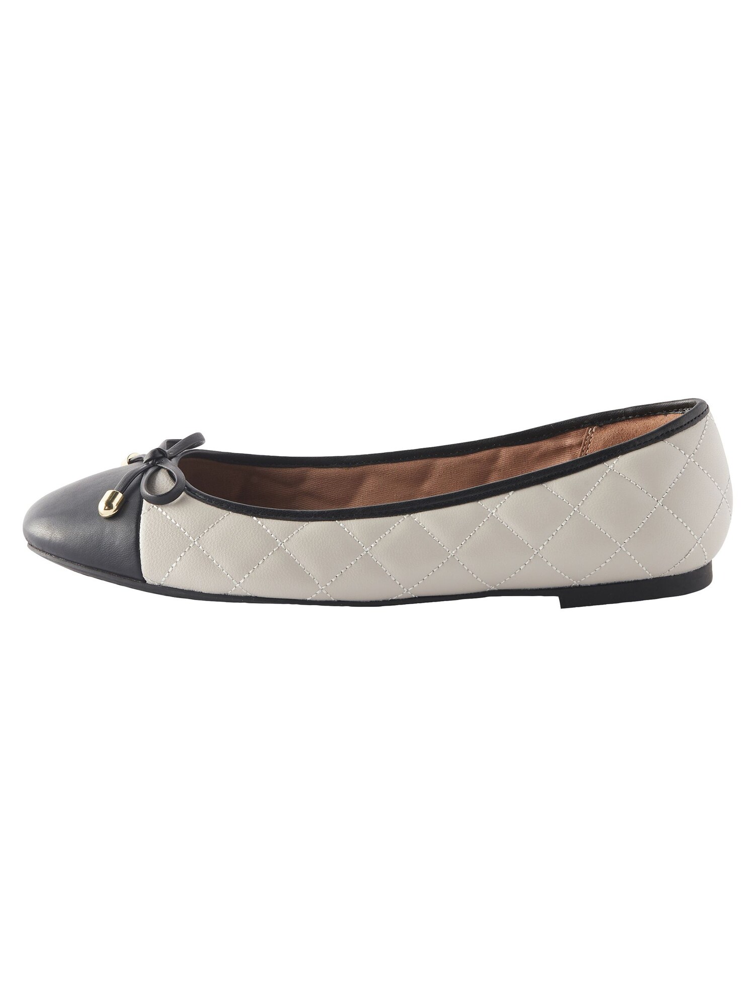Next Balerini Forever Comfort  bej / negru
