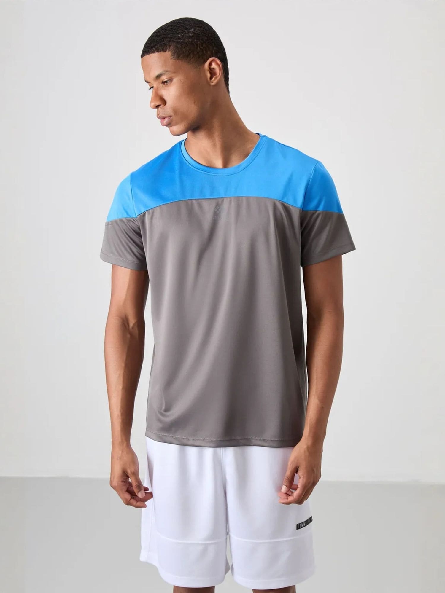 Tommy Life Majica 'T-Shirts' plava / siva