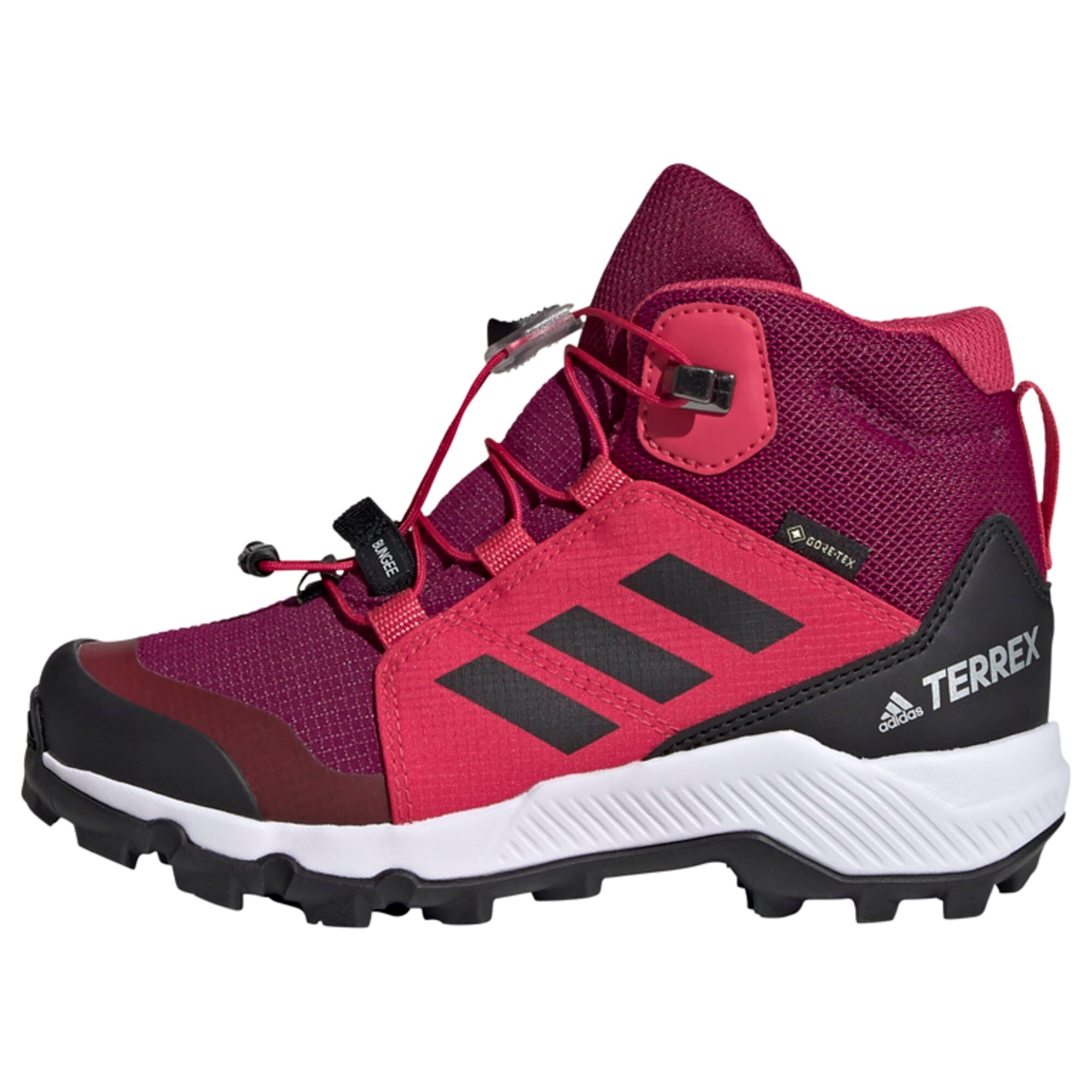 ADIDAS PERFORMANCE Auliniai batai 'TERREX'  balta / uogų spalva / juoda / šviesiai rožinė
