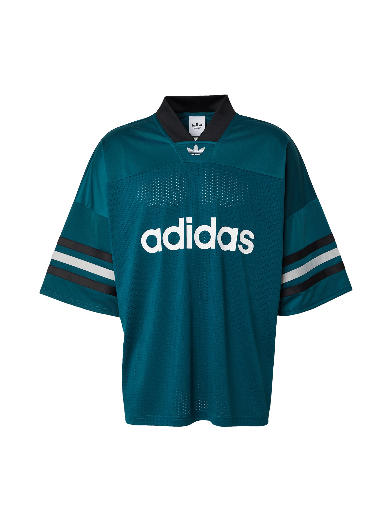 ADIDAS ORIGINALS Tričko  petrolejová / čierna / biela