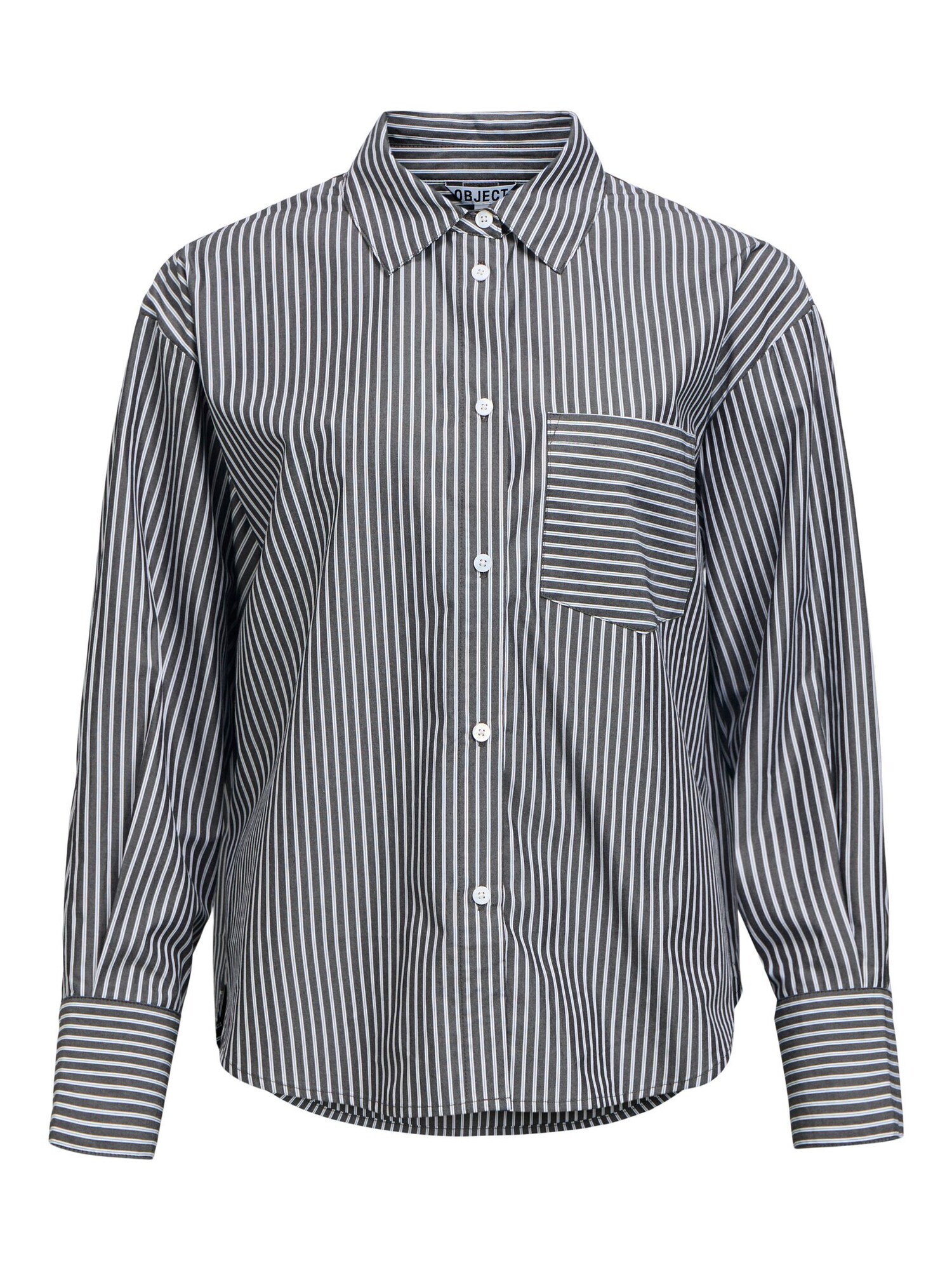 OBJECT Blusa  negro / blanco