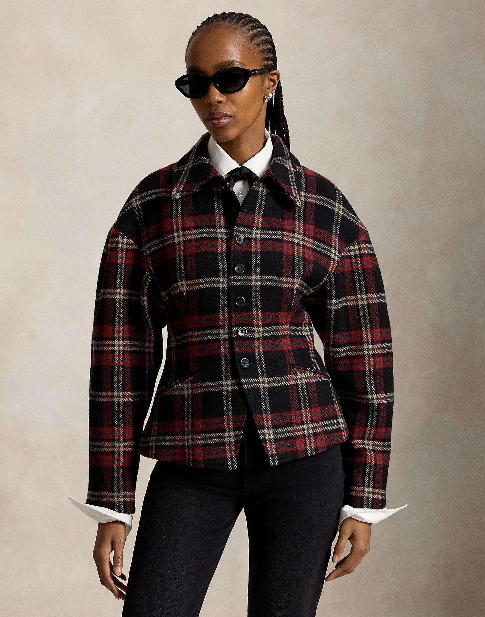 Polo Ralph Lauren Blazer  verde oscuro / rojo / negro / blanco – imagen 2