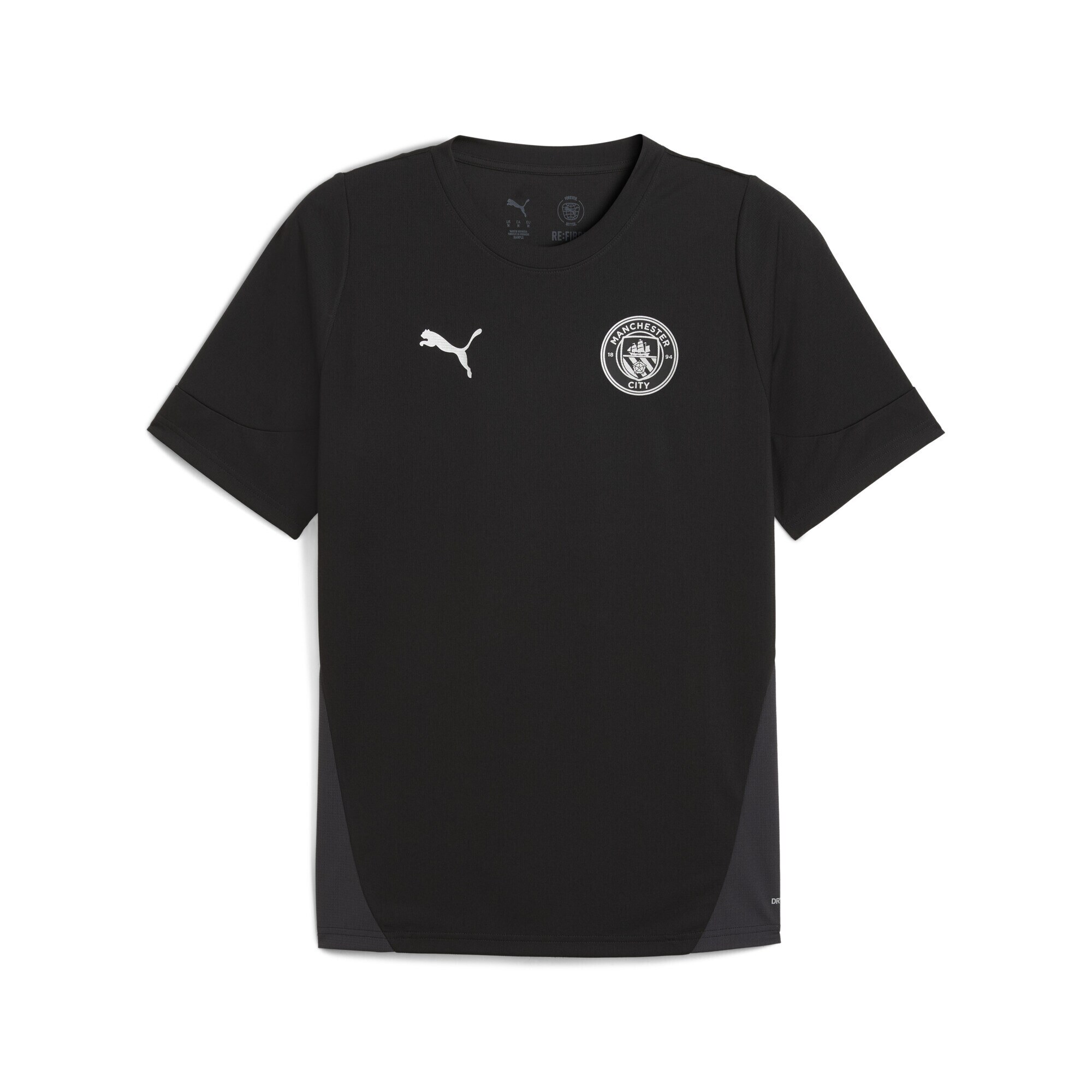 PUMA Tricot Manchester City  gri închis / negru / alb