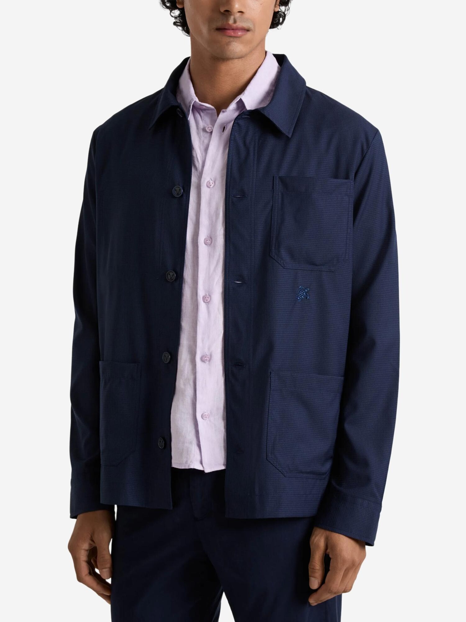 Vilebrequin Chaqueta de entretiempo azul – imagen 3