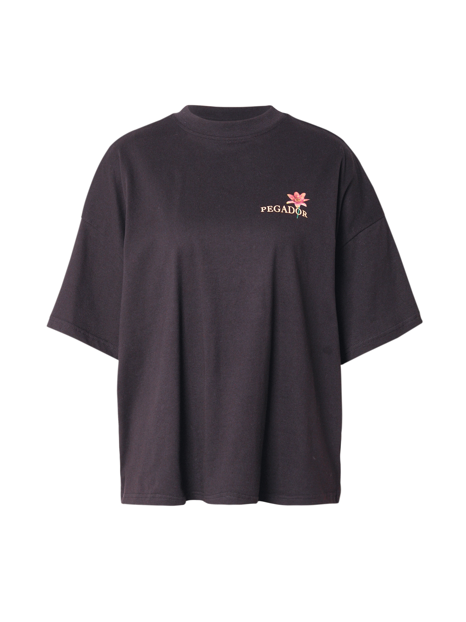 Pegador Oversize tričko 'MARAMIE'  ružová / čierna