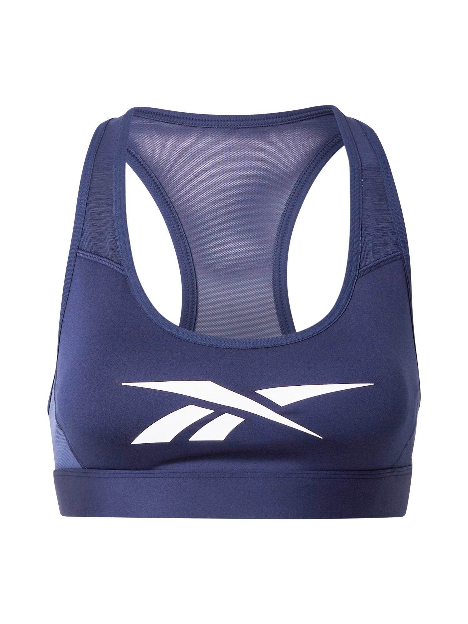 REEBOK Sportinė liemenėlė  balta / kobalto mėlyna