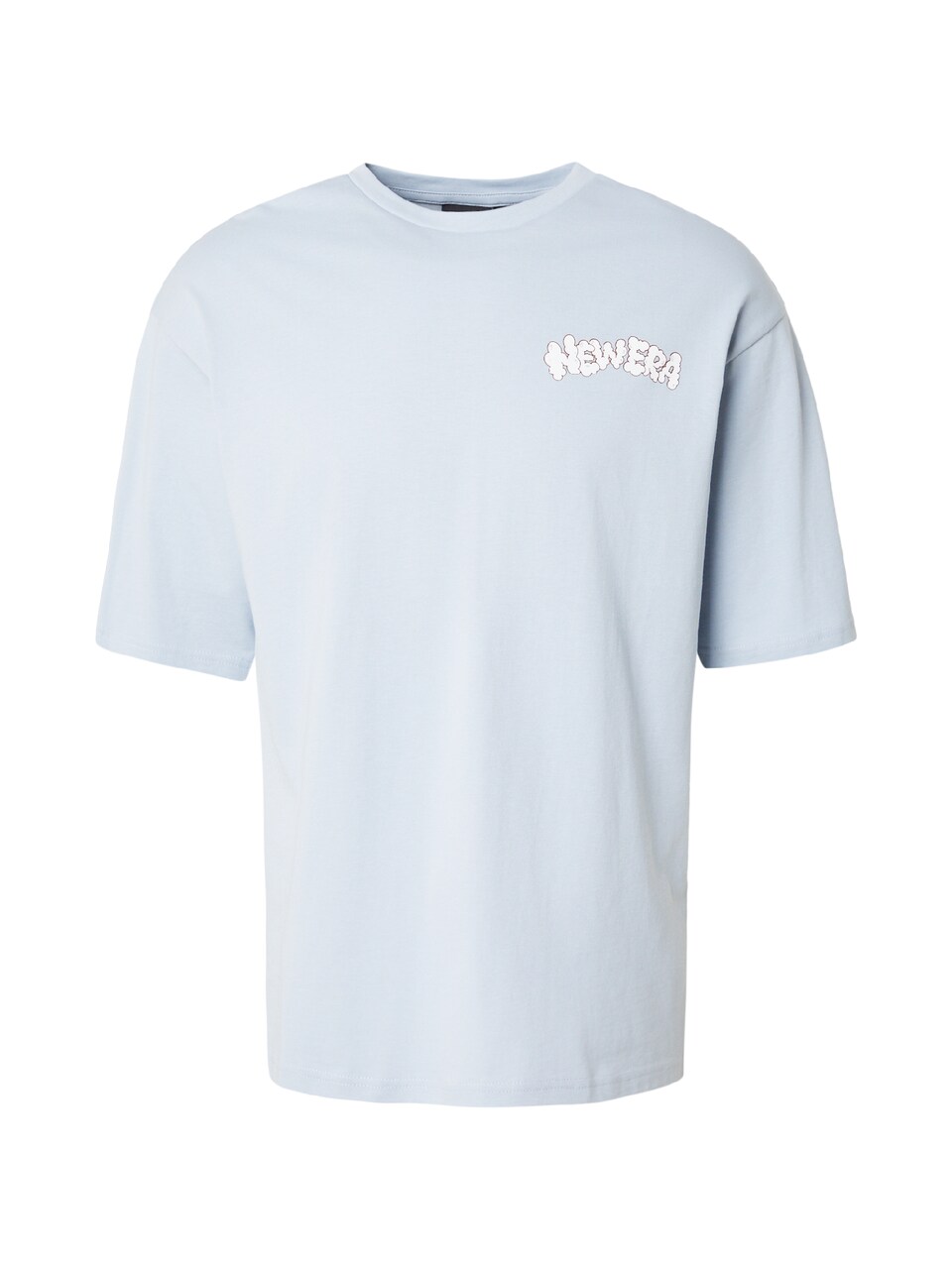T-shirt pastellblå / gul / svart