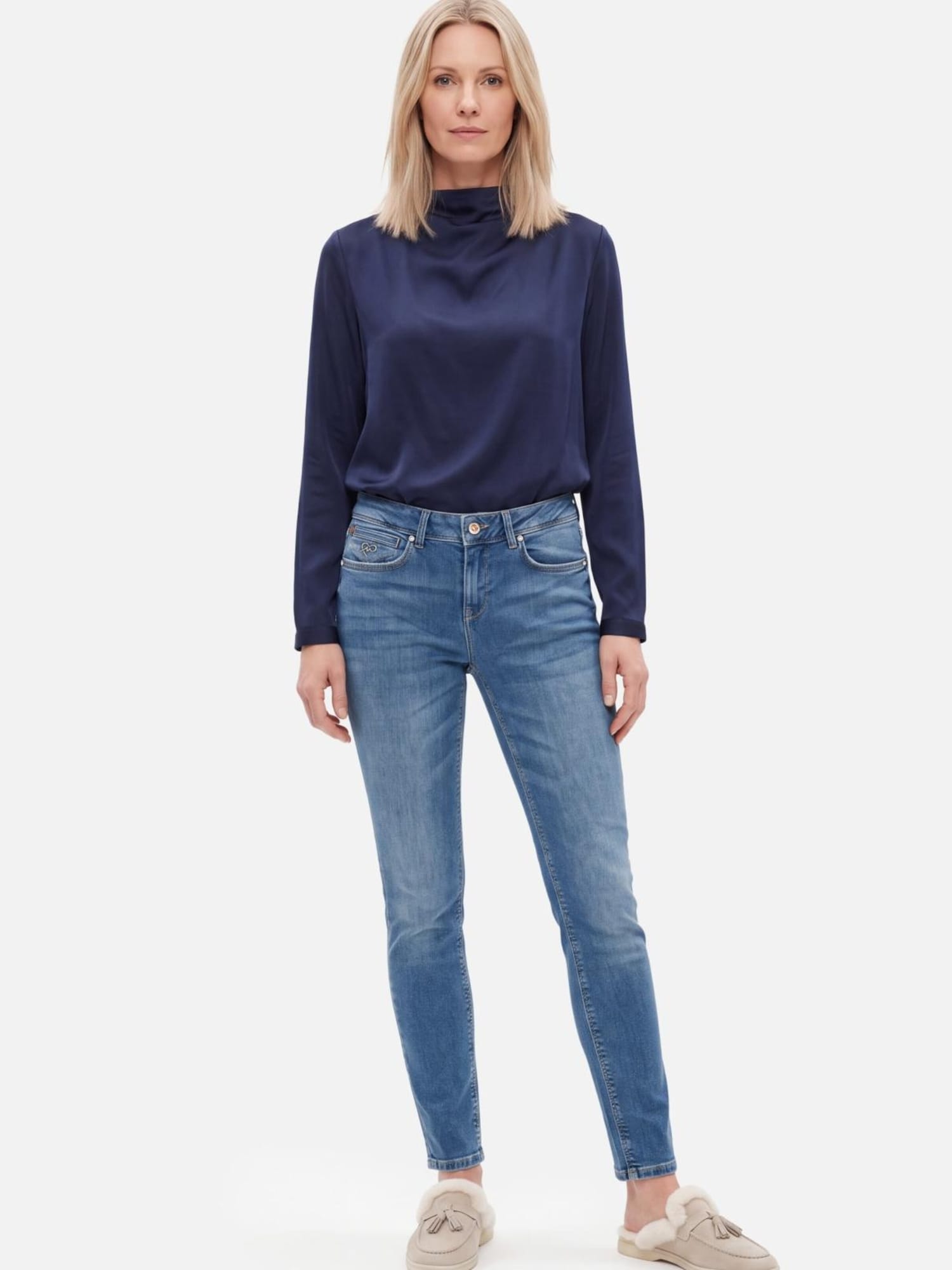 M.O.D MIRACLE OF DENIM Traperice plava