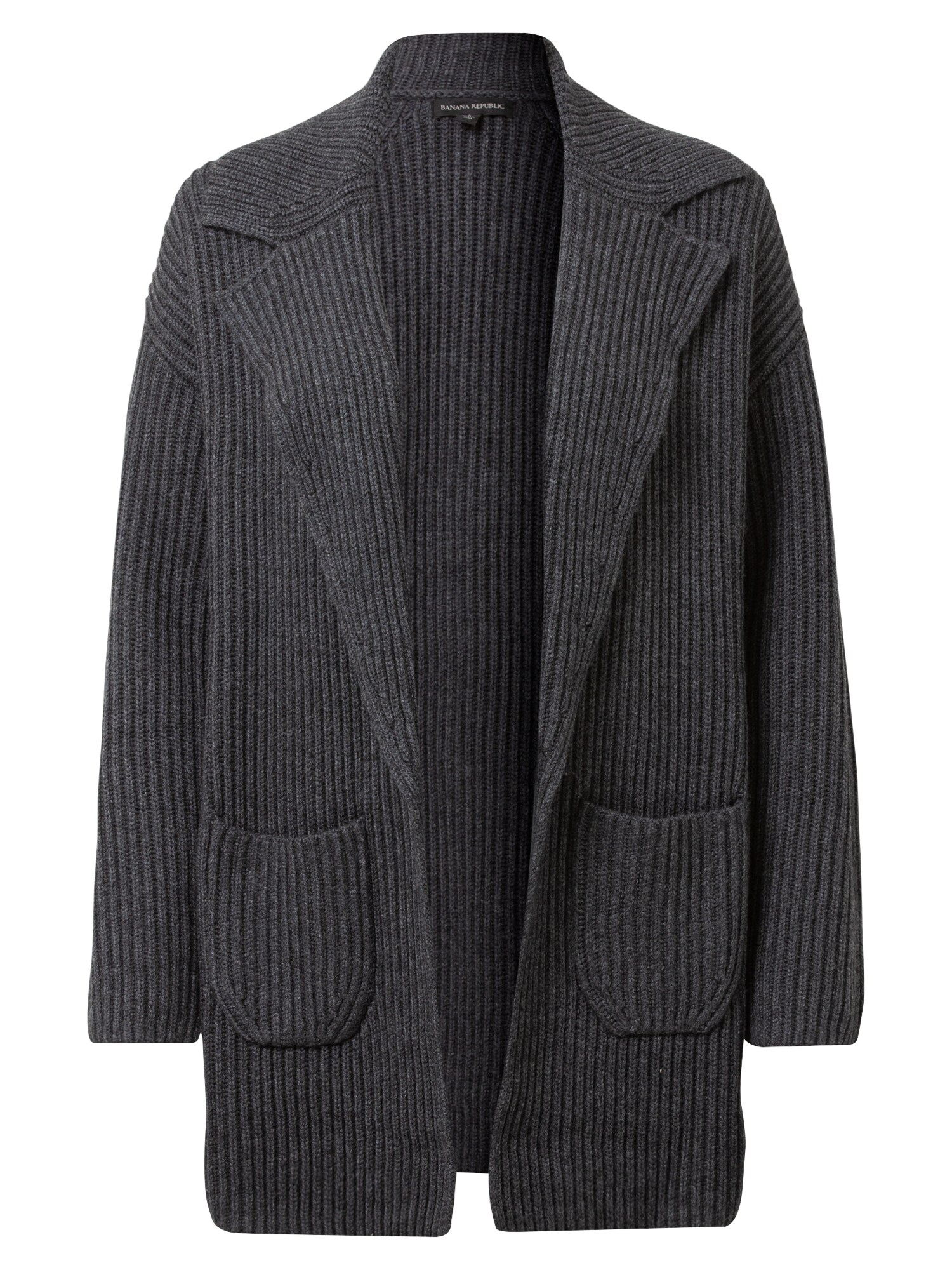 Banana Republic Casaco de malha  cinzento escuro