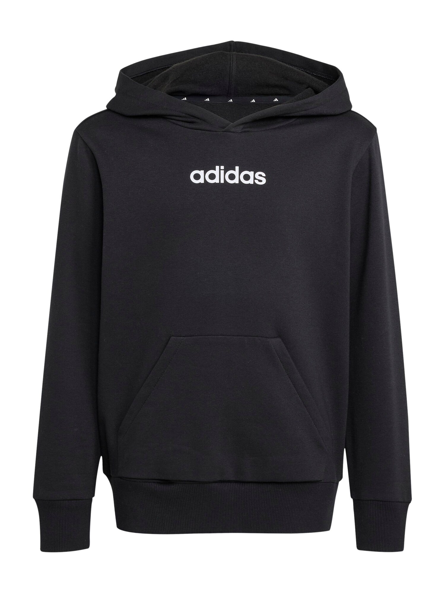 ADIDAS SPORTSWEAR Hanorac sport ESSENTIALS negru / alb murdar