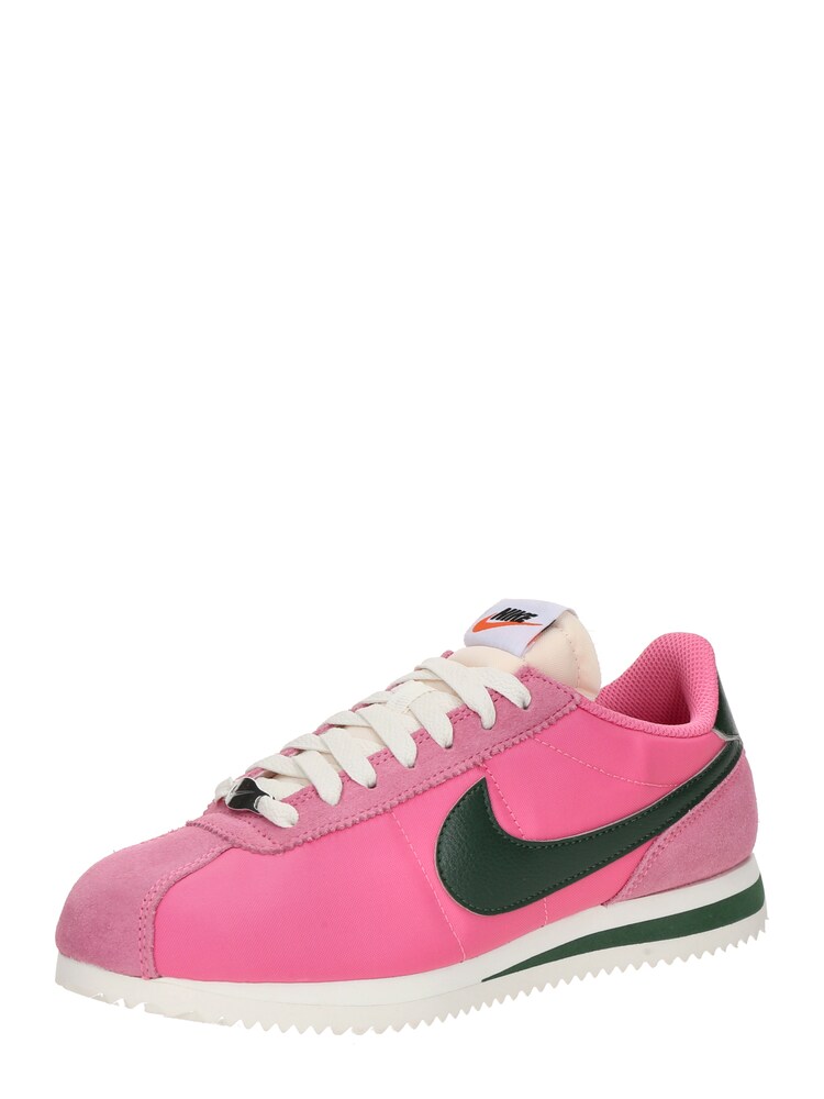 Nike Sportswear Sneaker 'Cortez' Damen Größe 40 dunkelgrün / pink