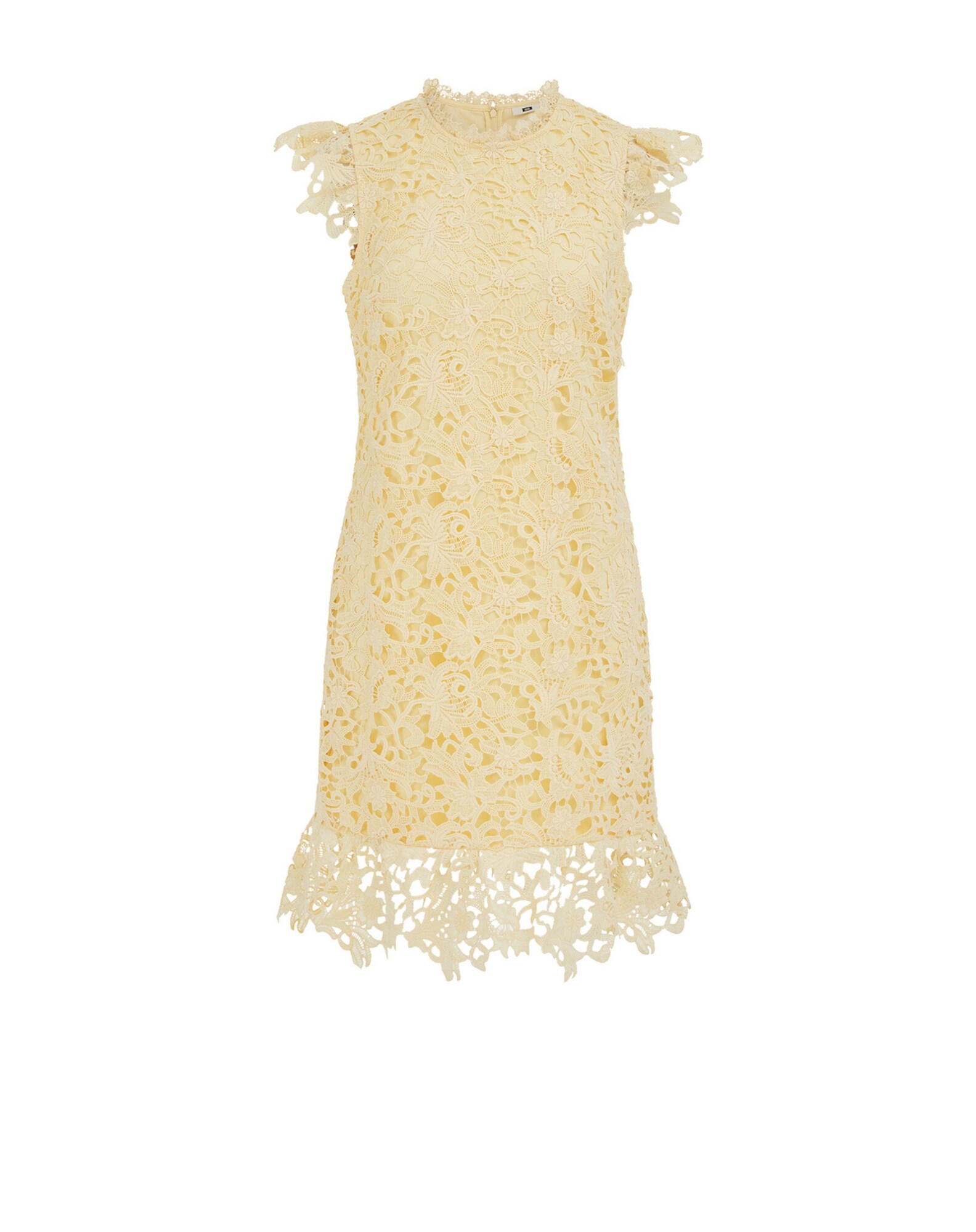 WE Fashion Rochie de cocktail galben