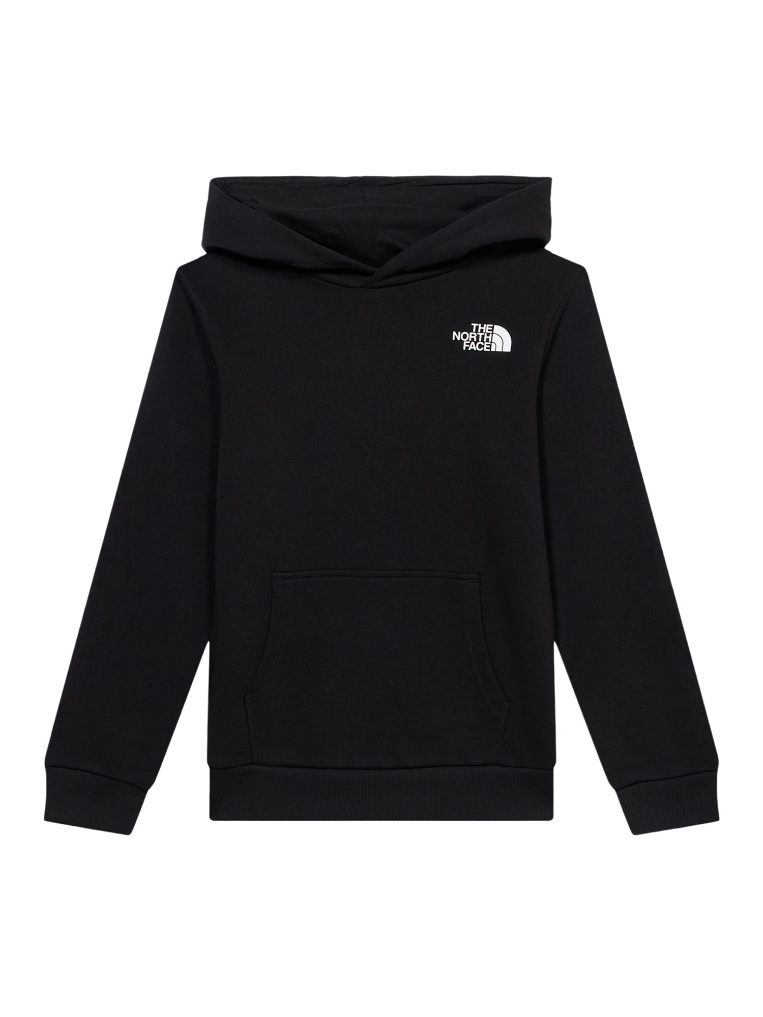 THE NORTH FACE Bluză de molton Teen Simple Dome  negru / alb