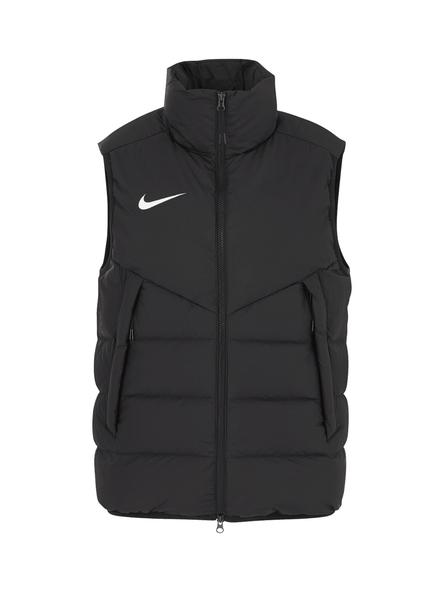 NIKE Športová vesta  čierna / biela