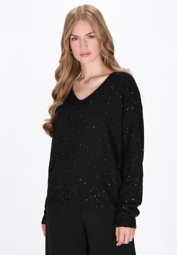 DreiMaster Klassik Pullover Damen Größe M/L schwarz