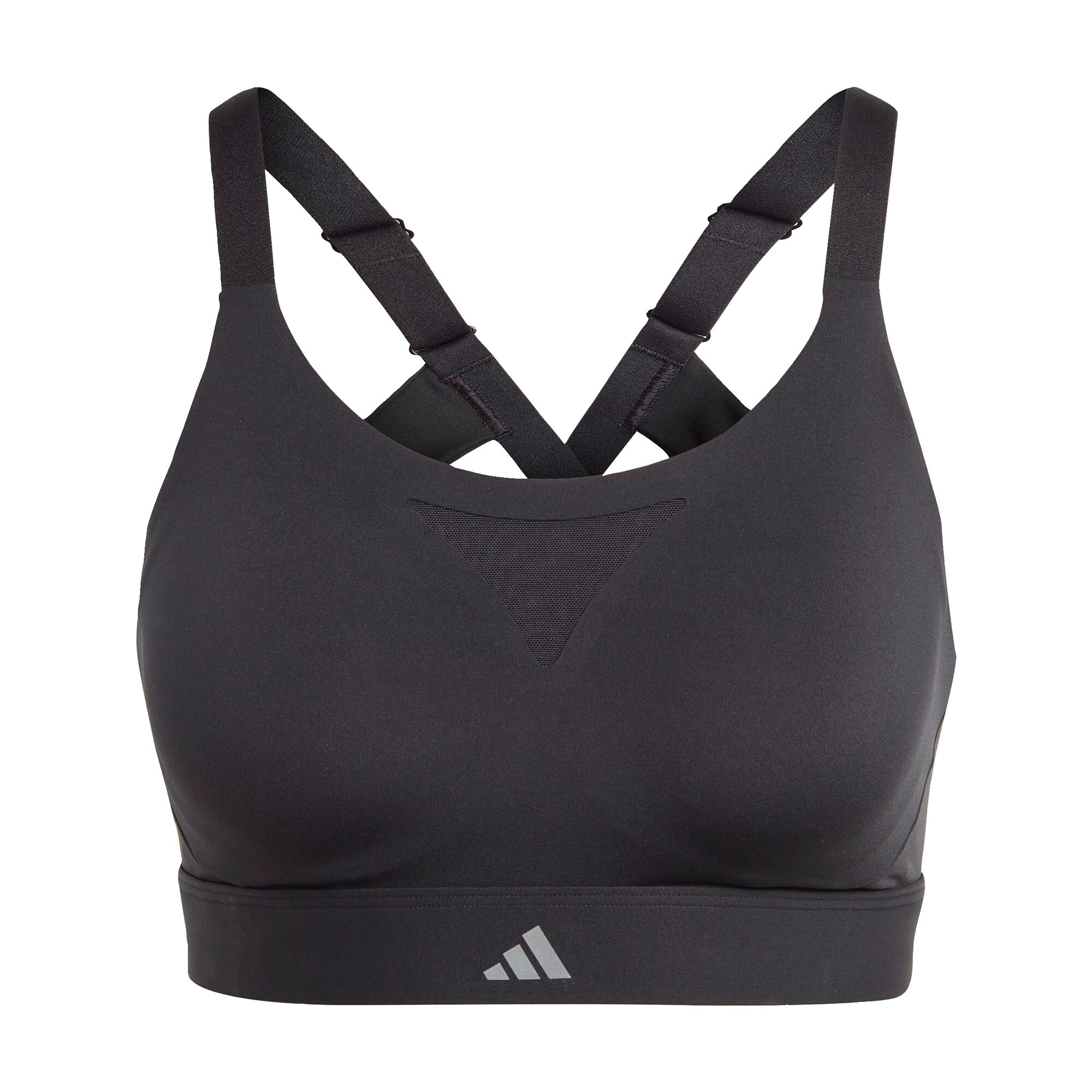 ADIDAS PERFORMANCE Športová podprsenka 'Tailored Impact High-Support'  čierna / biela