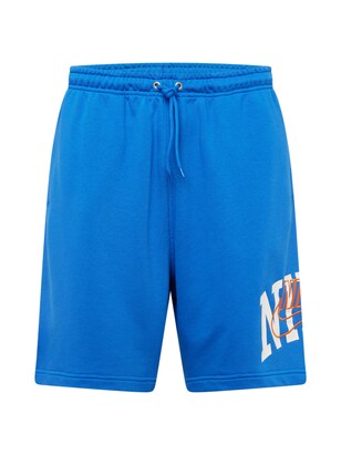 Nike Sportswear Broek ‘CLUB’ Royal blue/koningsblauw / Oranje / Wit