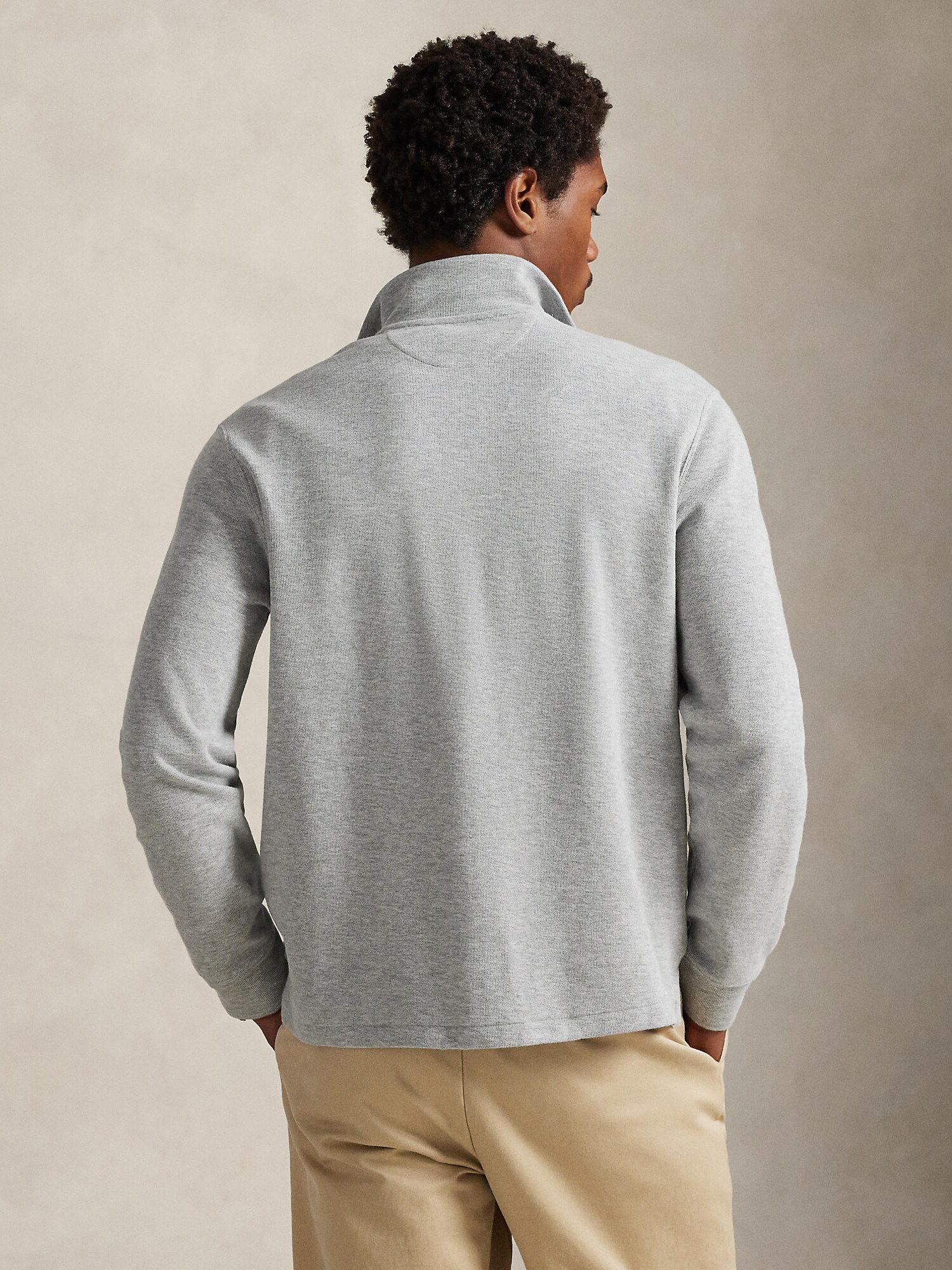 Polo Ralph Lauren Jersey gris moteado – imagen 4