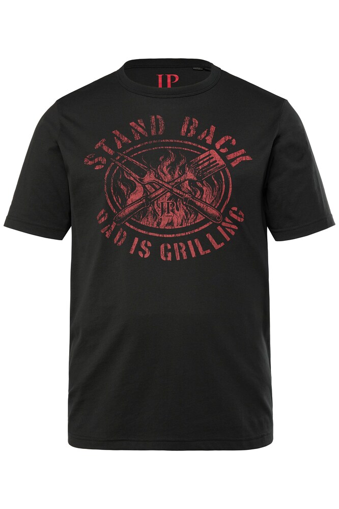 JP1880 T-Shirt Herren Größe 8XL dunkelorange / schwarz