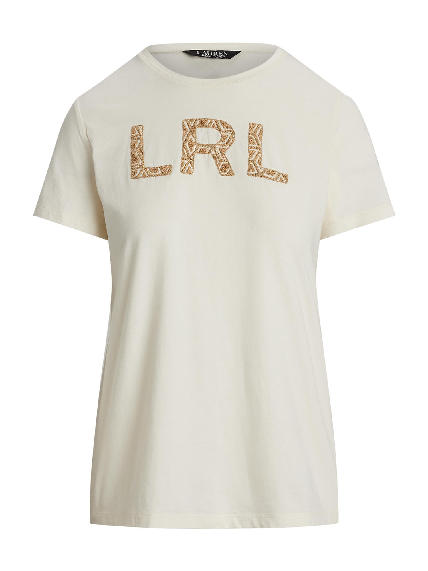 Lauren Ralph Lauren Póló  krém / sötét bézs akciós termékkép 1