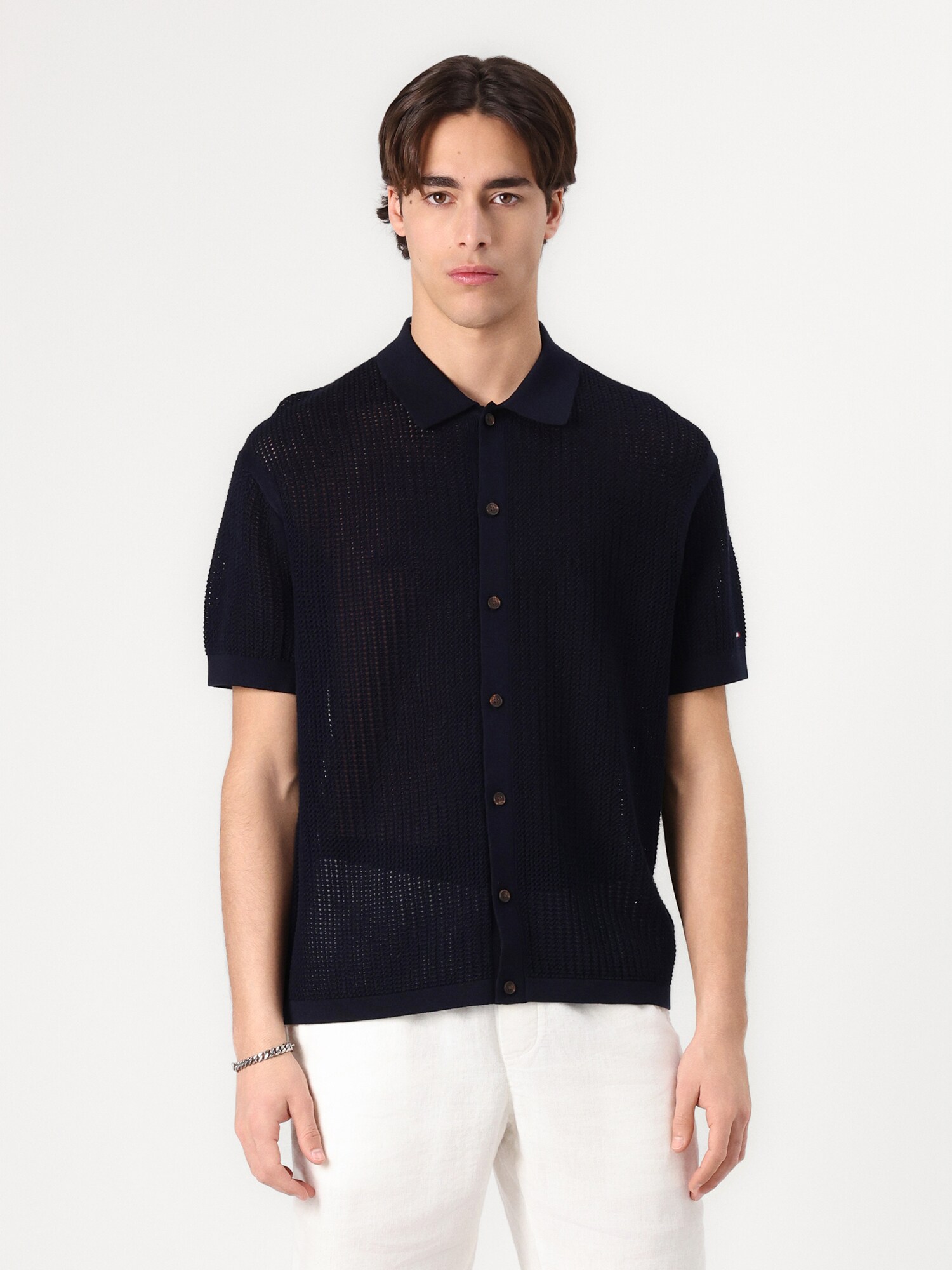 TOMMY HILFIGER Cárdigan navy – imagen 2