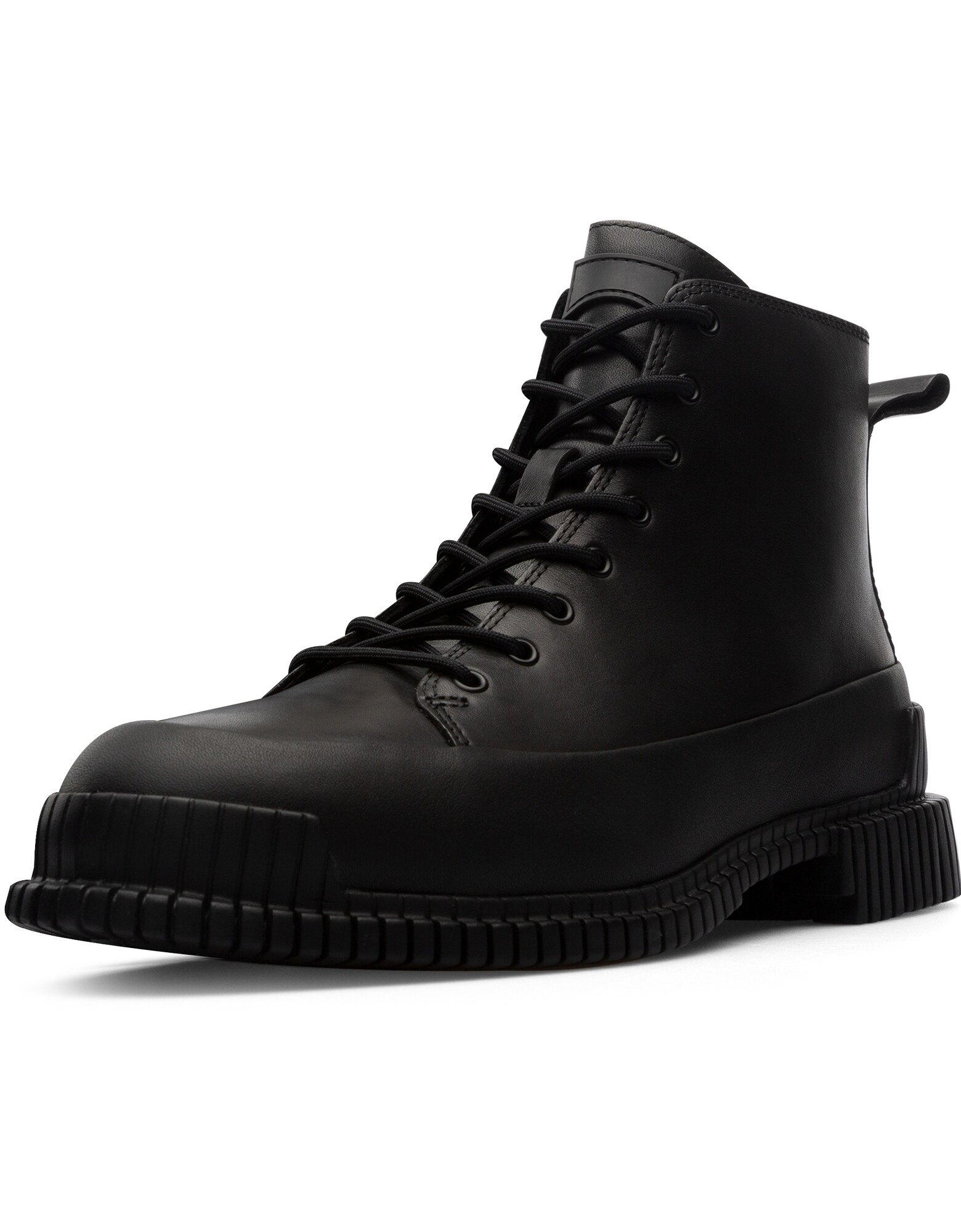 CAMPER Botines con cordones negro